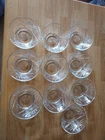 ANCHOR HOCKING SET OF 10 DESERT BOWLS VINTAGE