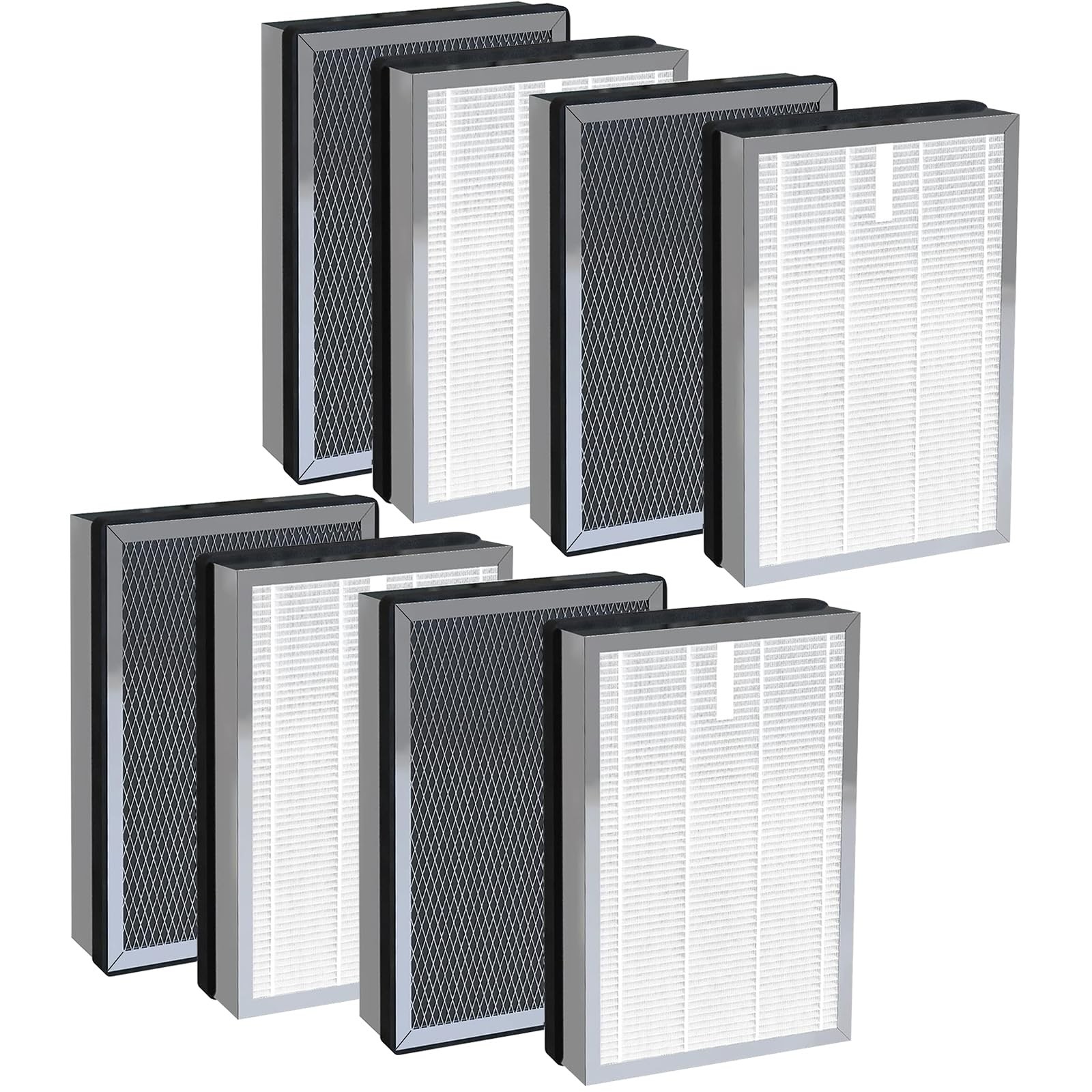 8 Pack MA Series 25 Replacement Filters for B1/S1/W1 Air Purifiers