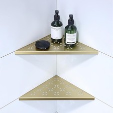 12" Corner Shower Shelf, 2-Pack Shower Shelves SUS304 Stainless Steel Bathroom