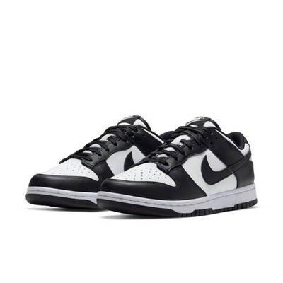 WOMENS NIKE DUNK LOW_WHITE/BLACK-WHITE SNEAKERS ATHLETIC DD1503-101-SIZE 5.5