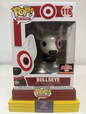 Funko Pop! Ad Icons Bullseye Target Con Limited Edition #118 (2)