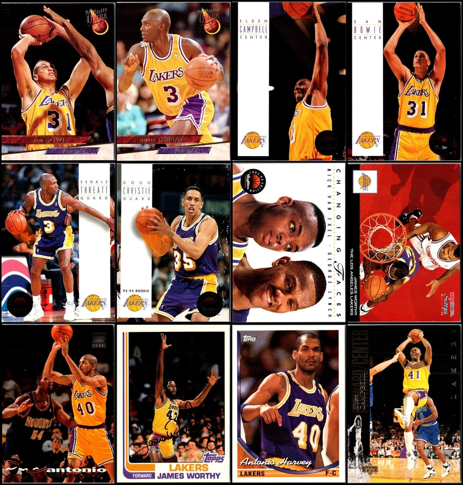 Lote de tarjetas 1993 Los Angeles Lakers (73) - AÑADE ALGO DE MAGIA A TU COLECCIÓN - O... Foto 3 de 4