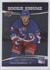 2015-16 Upper Deck Contours Rookie Resume 69/399 Oscar Lindberg #RR-2 8tn