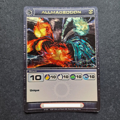 Allmageddon Super Rare Foil Attack Dawn of Perim 87/232 Chaotic TCG
