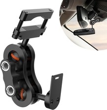 Radar Detector Mount Aluminum Rearview Mirror Bracket