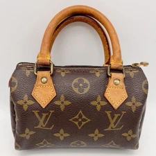 Auth Louis Vuitton Monogram Mini Speedy Hand Bag Purse M41534 SI TH0932