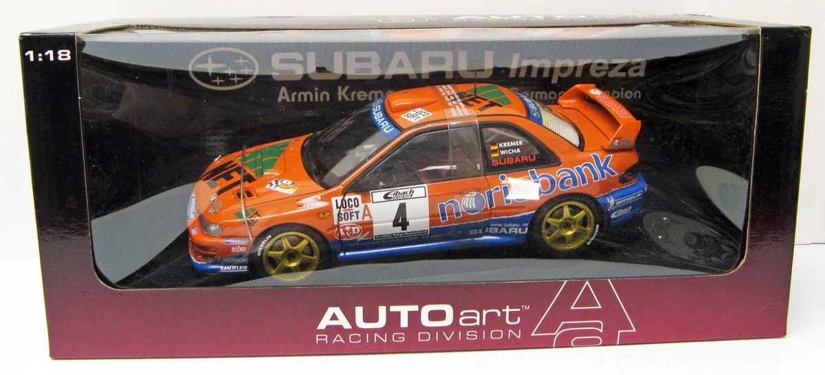 AUTOart Subaru 1:18 Scale Contemporary Manufacture Diecast Cars