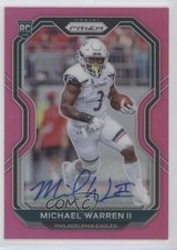 2020 Panini Prizm Rookie Pink Prizm Auto Michael Warren II #345 Auto 0c2