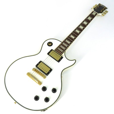 Burny Whiteレスポールカスタムタイプ SRLC55 【美品】 Amazon | Burny SRLC55 White 初心者14点セット 【VOXアンプ付き