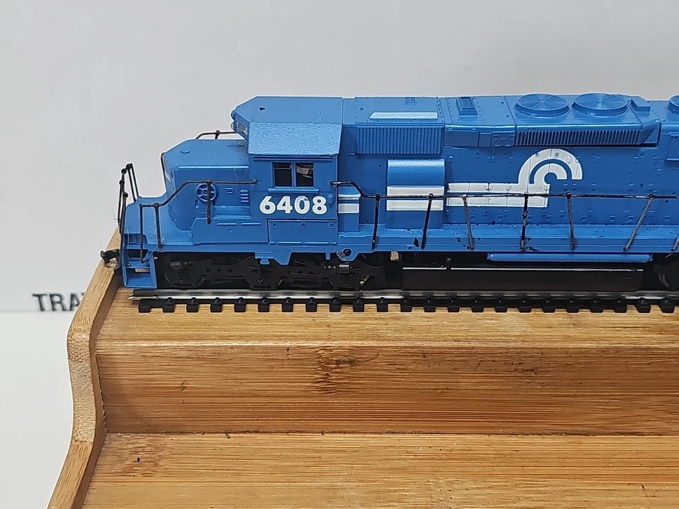  ATHEARN 4404 CONRAIL EMD SD40-2 DIESEL LOCOMOTIVE #6408 Runs.  - Image 3 of 4