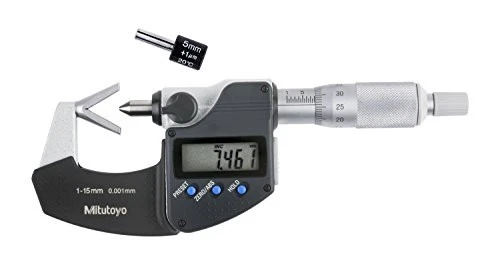 Mitutoyo Digimatic V-groove Micro 314-251-30 VM3-15MX NEW