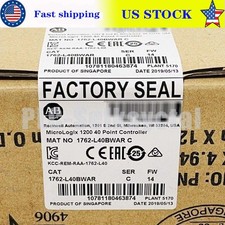 Allen-Bradley MicroLogix 1200 40 Point Controller 1762-L40BWAR US Free Tax