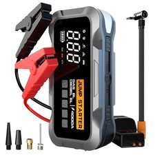 4000A Car Jump Starter with Air Compressor 150PSI Tire Inflator   12V Port