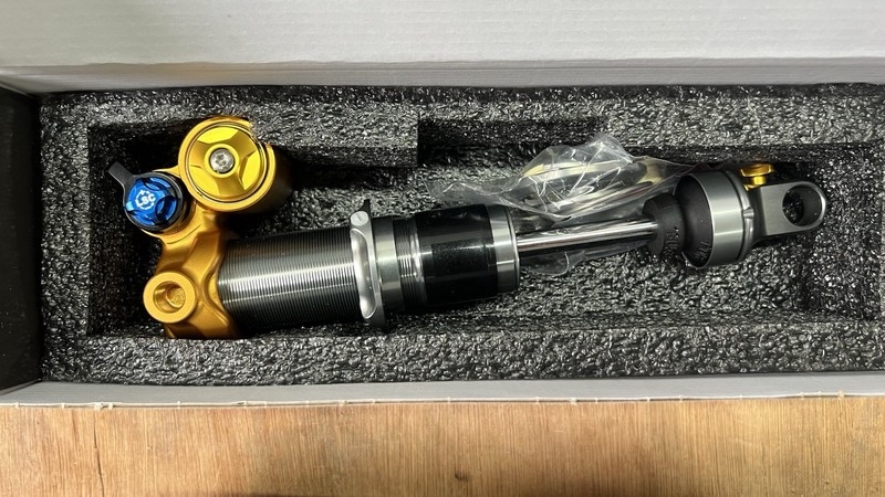 Ohlins TTX22 M2 Coil Shock 225x75mm Trunnion New No Hardware
