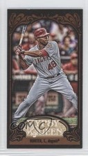 2012 Topps Gypsy Queen Mini Black Torii Hunter #194 0b3