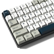 137 Key PBT Keycap Set Double Shot Cherry Profile for MX Switches Keyboard