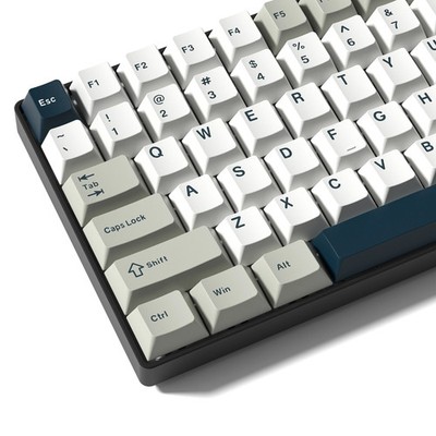 137 Key PBT Keycap Set Double Shot Cherry Profile for MX Switches Keyboard