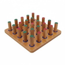 Hand Eye Coordination Board Stroke Recovery Finger Exercise Board 20 Pegs