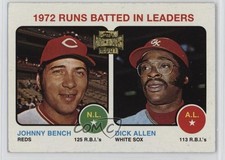 2001 Topps Archives Dick Allen Johnny Bench #437 HOF 14tz