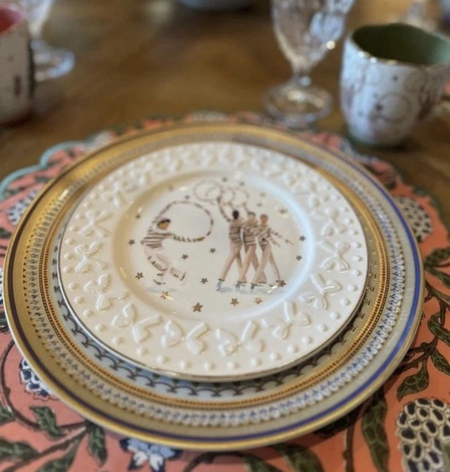 NOVO PRATO LATERAL DE SOBREMESA QUEBRA-NOZES DE NATAL BALÉ ANTHROPOLOGIE NYC BENGALAS DE DOCES - Imagem 3 de 4