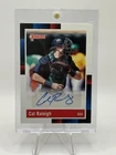 Cal Raleigh 2022 Donruss Optic Retro 1988 RC Auto #R88S-CR MARINERS MVP