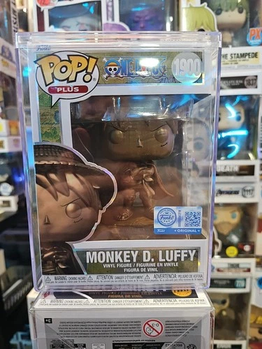 FUNKO POP MONKEY D. LUFFY 1900 BRONZE STATUE FUNKO EXCLUSIVE ONE PIECE