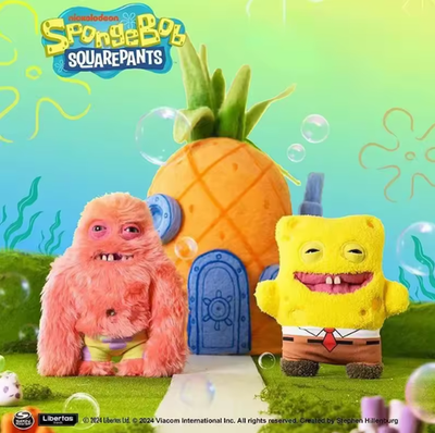 Fuggler SpongeBob SquarePants and Patrick Star Rare Fuggler Style