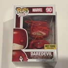 MARVEL FUNKO POP Charlie Cox signed Daredevil #90 HOT TOPIC  EXCLUSIVE JSA RARE
