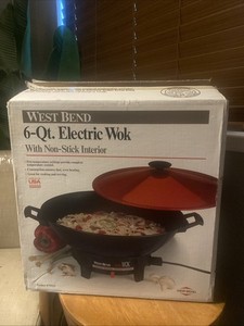 West Bend Electric Wok | eBay