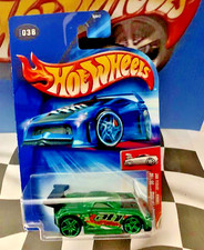 Hot Wheels 2004 First Editions FE 38/100 038 'Tooned Toyota MR2 GREEN PR5 B3547
