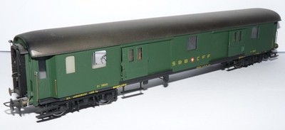Metropolitan H0 DC ++ Packwagen F4 #18543 der SBB CFF ++ #G4_537