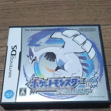 Pok mon SoulSilver Nintendo DS Instruction manual is missing.