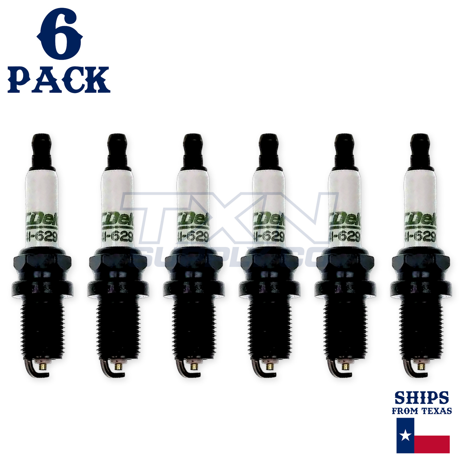 2001-2004 Saturn L300 3.0L ACDelco Spark Plugs - 6 Pack
