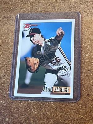 1993 Bowman Baseball # 389 Alan Embree