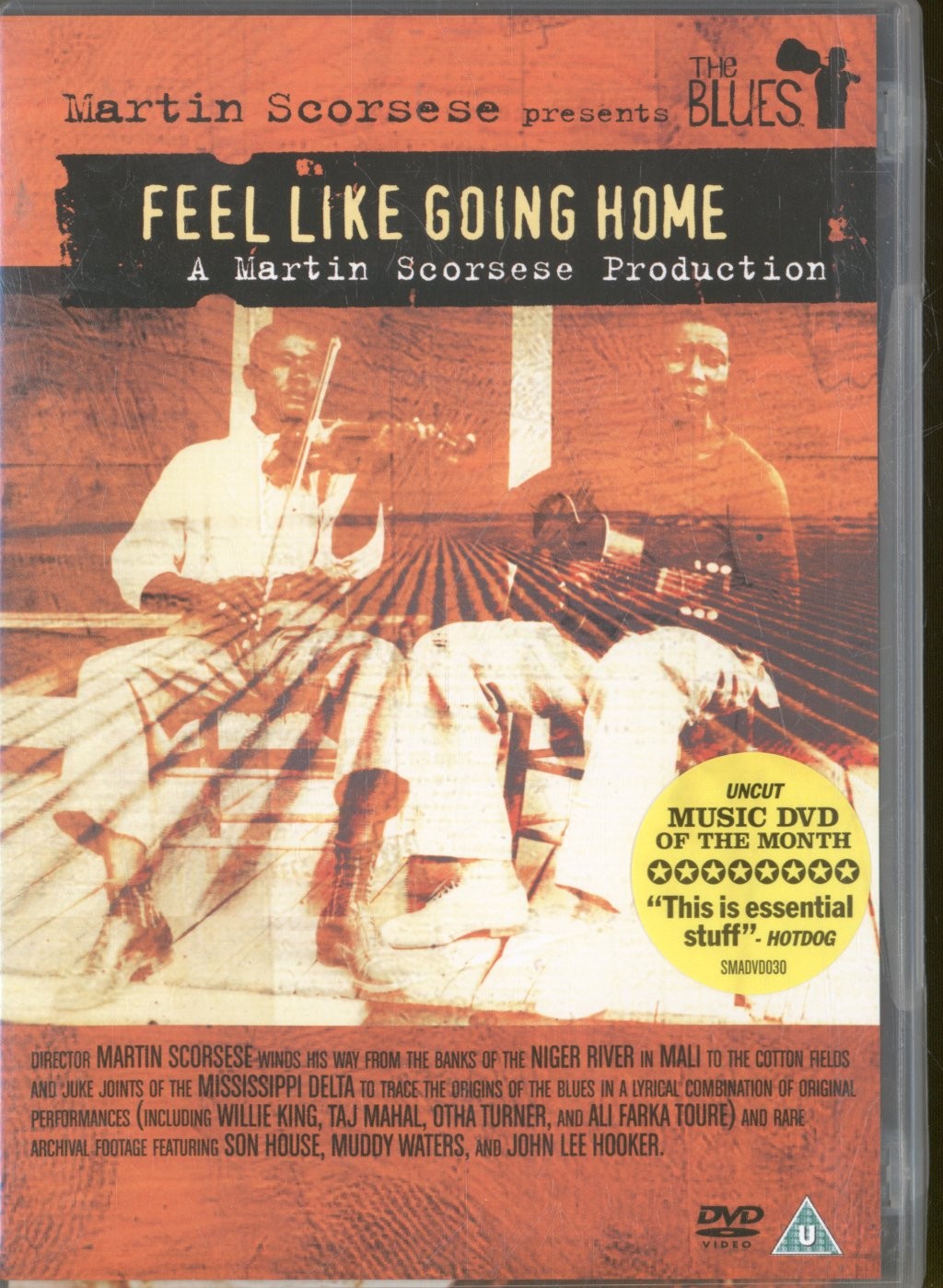 Various Artists Martin Scorsese Presents the Blues - Feel Like Going Home DVD