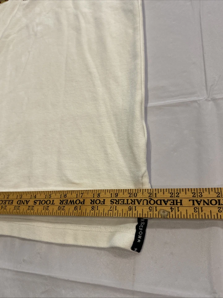 Polo Rock Point Freedom Talla-L Blanco/Azul Marino/Rojo Foto 4 de 4