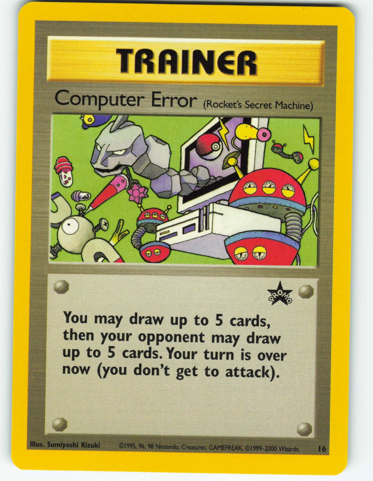 Computer Error - #16 WOTC Black Star Promo - Pokémon TCG - 2000