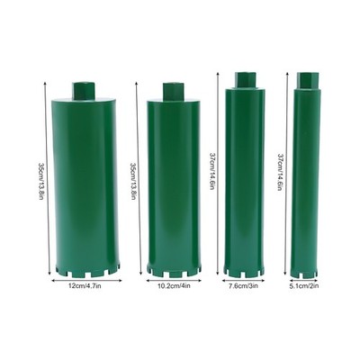 2'' /3'' /4''/ 5'' Set Wet Diamond Core Drill Bit Concrete Brick Drilling Bits