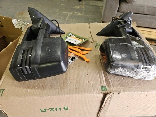 Used Sanooer 2009-2018 Ram Tow Mirrors Power Heated LED Switchback Light Smoked