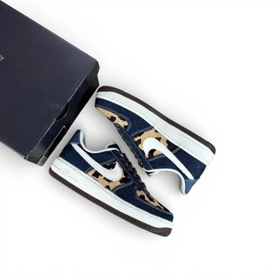 Nike Air Force 1 Low Cheetah Blue Denim (Damen) EU 36
