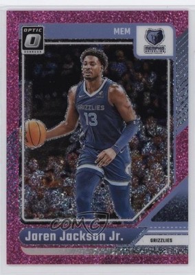 2024 Panini Donruss Optic Pink Glitter Prizm 186/275 Jaren Jackson Jr #205 1c8t