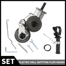 Electric Drill Refitting Plate Shears Cutter Kit For Metal Sheet Cutting Tools