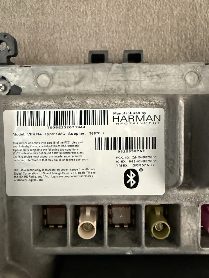  Radio estéreo de coche CarPlay para Dodge Challenger Charger 2015-2021 Android 14 Foto 3 de 3