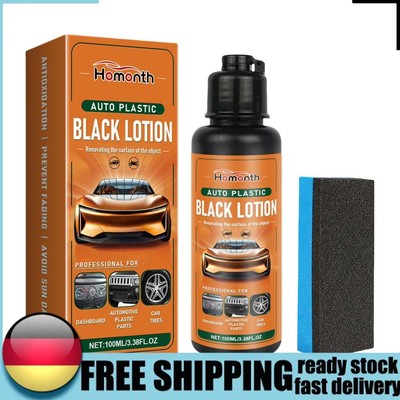100ml Car Plastic Restorer Back To Black Gloss Car Plastic Restore Coating Agent
