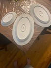 1930s German FELDA set of 3  Serving Platters Rare app 9",  13 3/4",  15 1/4 — photo 10