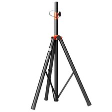 Speaker Stands Heavy Duty - Adjustable Height 50.5'' to 83.5'', Speaker Tripo...