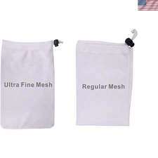 2pcs Pool Vacuum Replacement Mesh Collection Bags,Includes a Fine Mesh Collec...