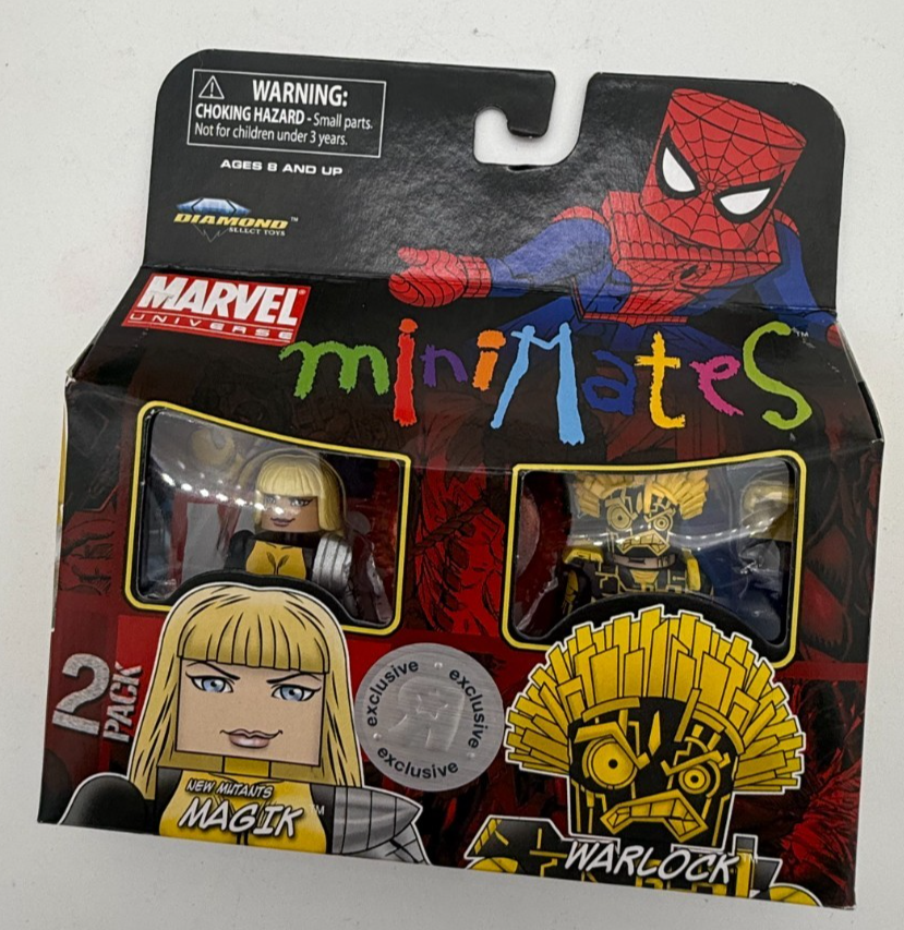 New Mutants Magik & Warlock (Marvel Minimates, Diamond Select