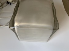 IKEA Iviken Frosted Glass Ice Cube Lamp LED Bulb Fitted