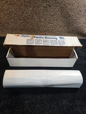 Film-Gard 19250 100" W x 200' L x 2 mil Thick Natural Polyethylene Sheeting